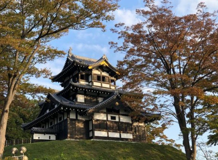 Takada Castle Three-storey Turret, Japan